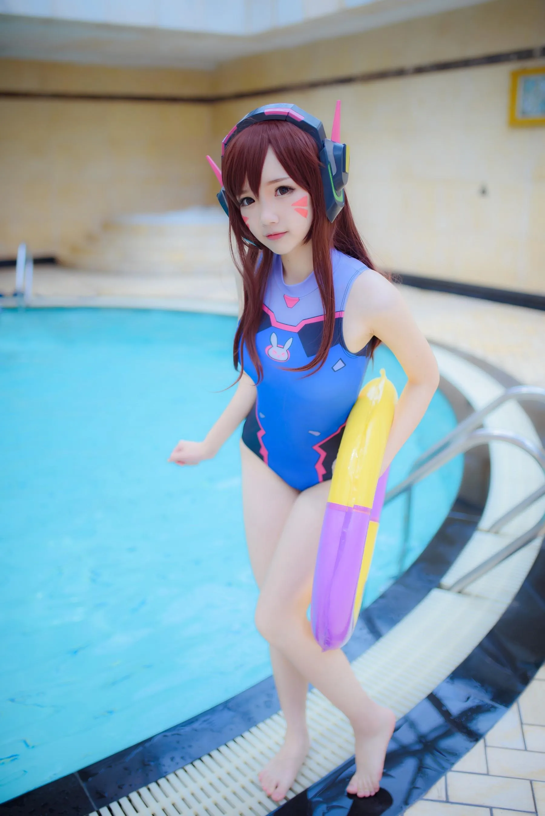 雪晴Astra – NO.02 Overwatch-D.Va水着写真 [31P]插图5